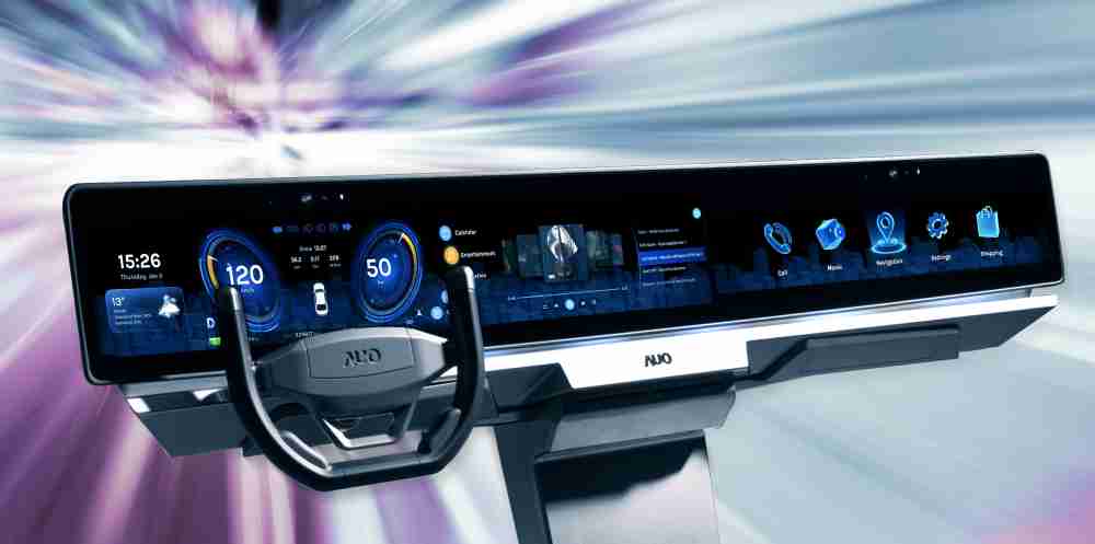 EBpay开拓前瞻显示技术创新应用，，，结合优异整合设计能力，，，开发智能车载FIDM Plus一体化显示方案，，，让驾驶操作与车内娱乐体验再进化